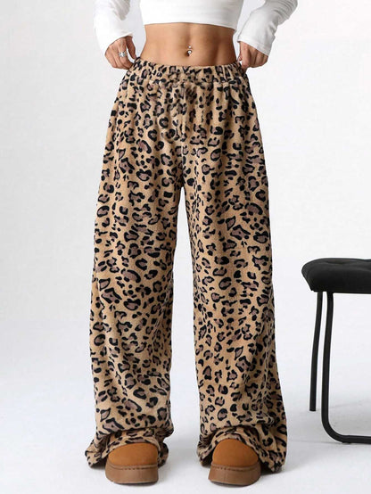 Leopardenmuster Pyjama