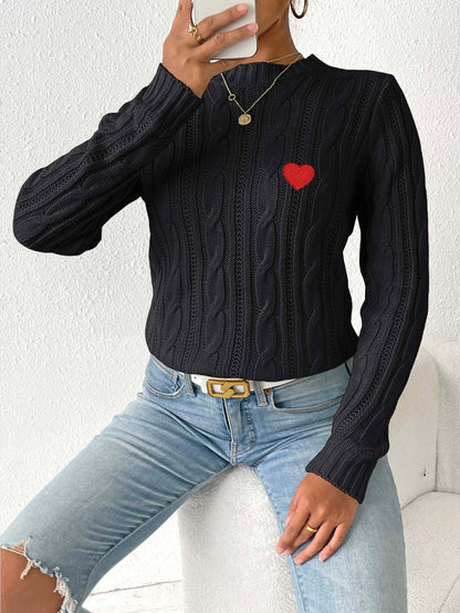 Love Stickers Herbst- und Winter-Pullover