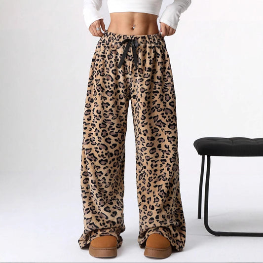 Leopardenmuster Pyjama