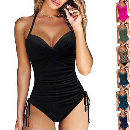 Badebekleidung für Damen, einfarbig, Nylon, schmale Passform, schmal aussehend