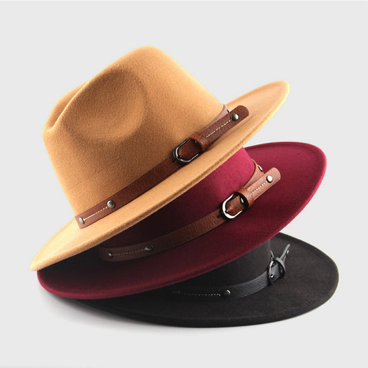 Jazz-Cowboyhut mit großer Krempe