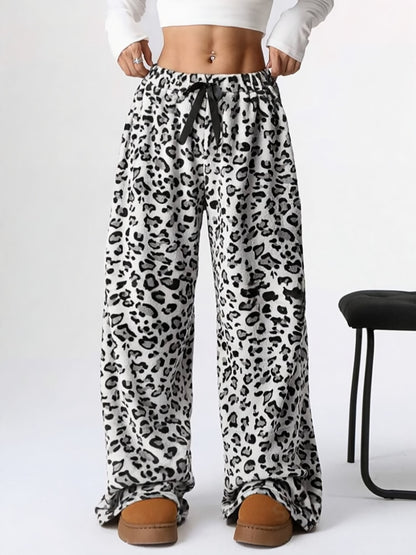 Leopardenmuster Pyjama