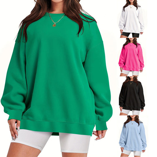 Lockerer Sweatshirt-Pullover für Damen