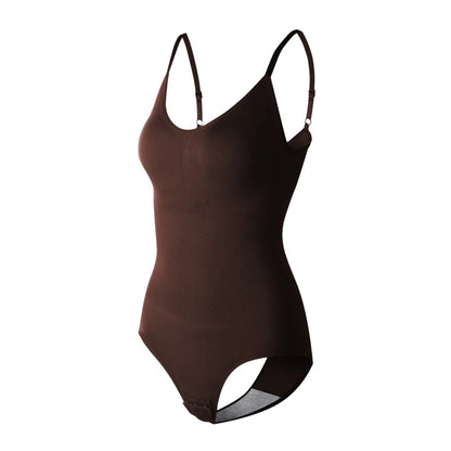 Nahtloser körperformender Jumpsuit