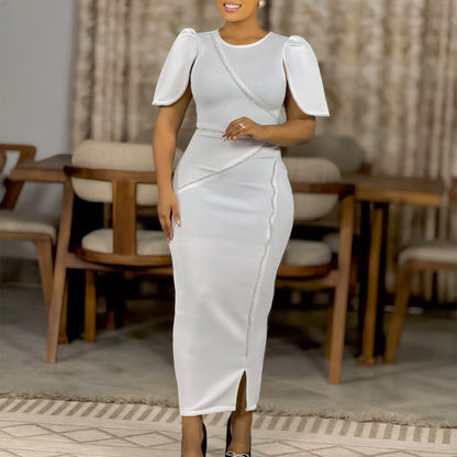 Elegantes formelles langes Kleid Afrika-style