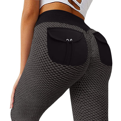 Gesäßtasche Hip-Lift-Sport-Leggings