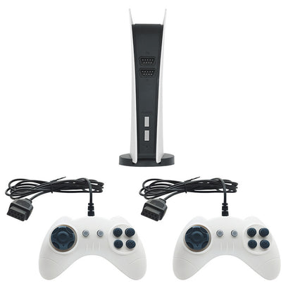 Nostalgischer Retro-P5-Mini-Fernseher, GS5-Familienspielkonsole mit Kabel, 620 Spiele
